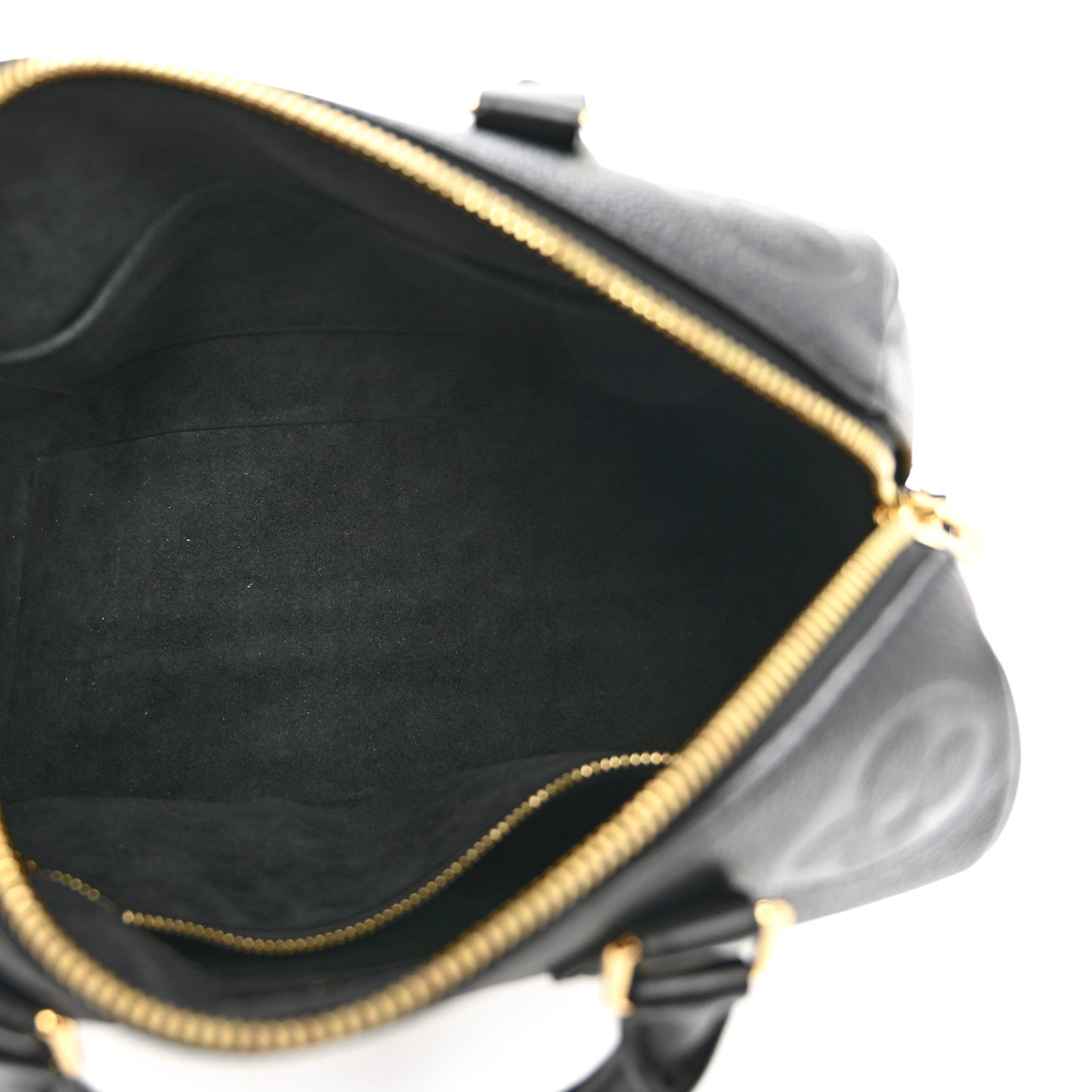 Empreinte Monogram Giant Speedy Bandouliere 25 Black