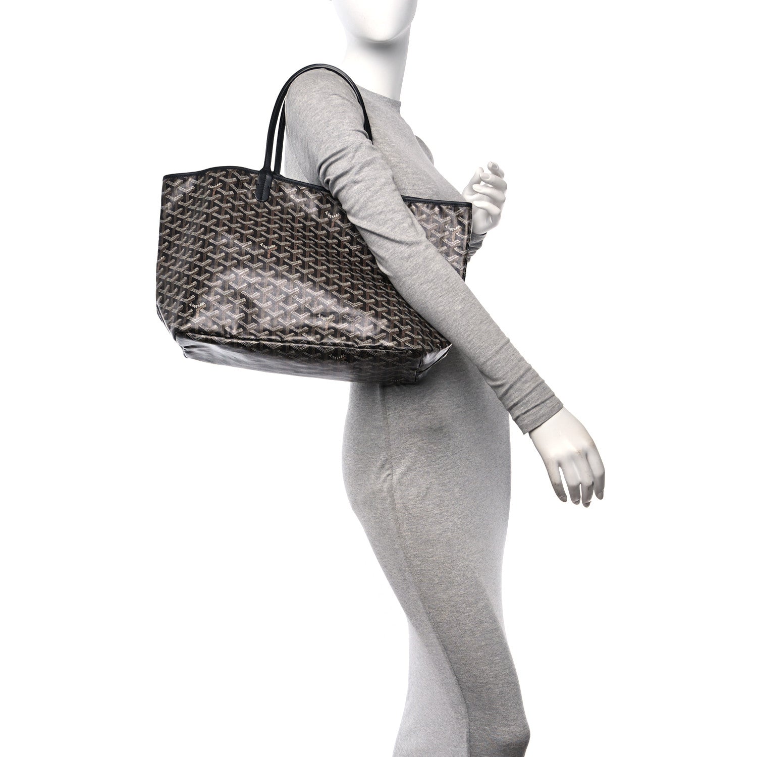 Goyard Goyardine Saint Louis PM Black 2 of 11