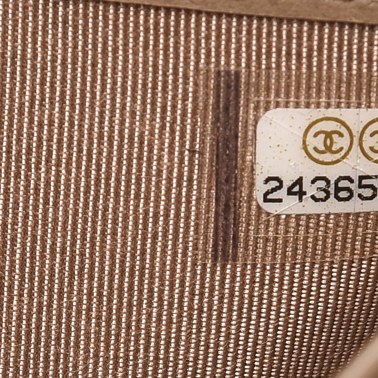 Chanel Metallic Aged Calfskin Quilted Small Reissue Wallet Gold 8 of 9