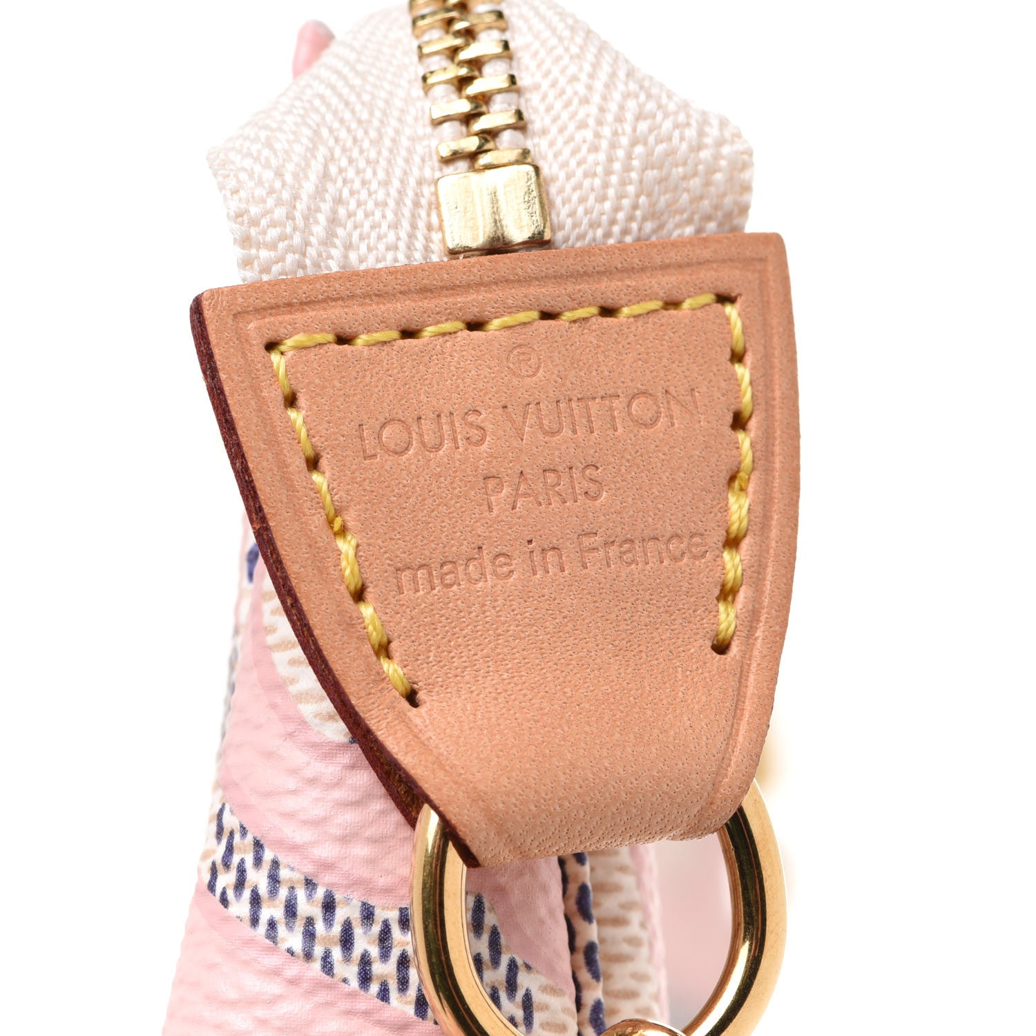 Louis Vuitton Damier Azur Tahitienne Mini Pochette Accessories 6 of 7