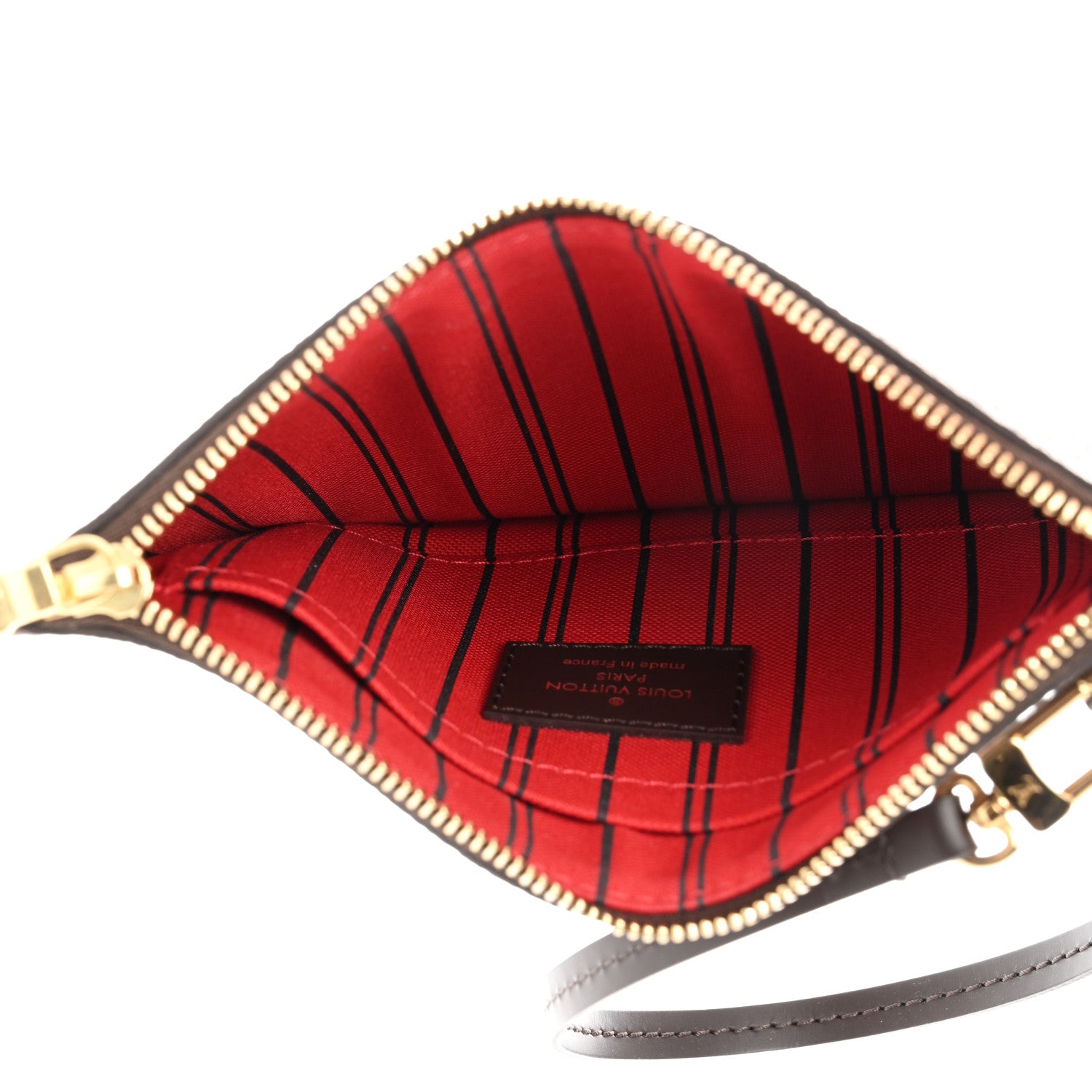 Louis Vuitton Damier Ebene Neverfull PM Pochette 4 of 9