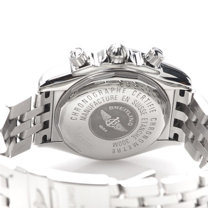 Breitling Stainless Steel 44mm Chronomat Evolution Automatic Watch Black A13356 5 of 6