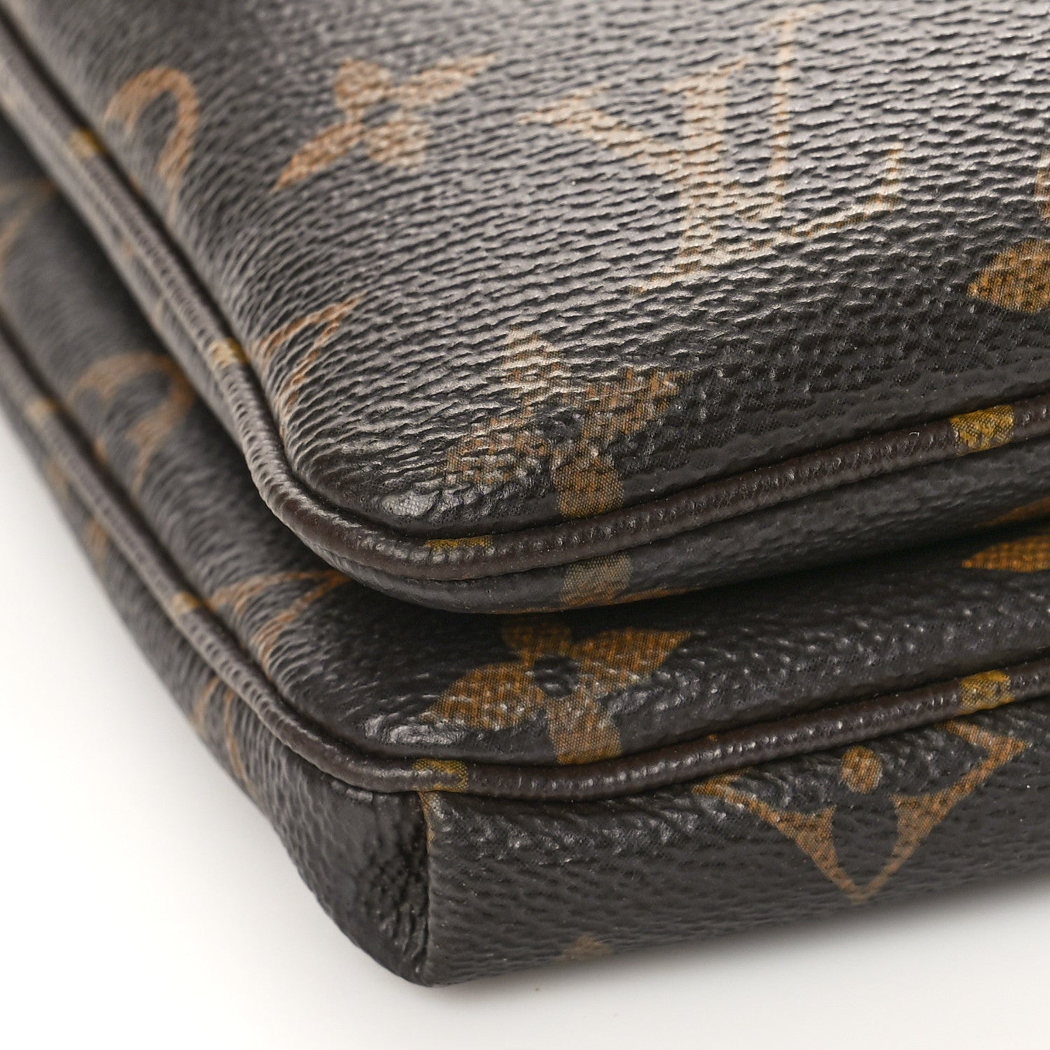 Louis Vuitton Monogram Twice Pochette Black 7 of 8