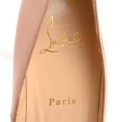 Christian Louboutin CHRISTIAN LOUBOUTIN Patent New Very Prive 120 Pumps 41 Nude 7 of 9