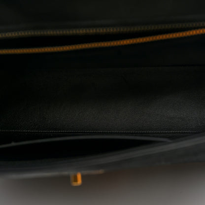 Saint Laurent Pony Hair Calfskin Manhattan Top Handle Black 5 of 9
