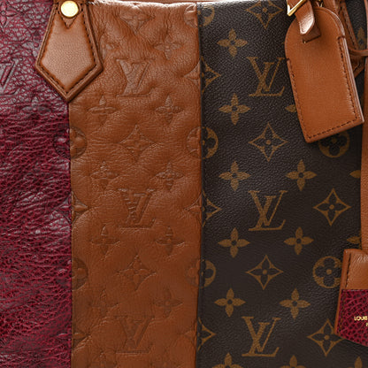 Louis Vuitton Monogram Stripes Medium Bag Bordeaux 7 of 9