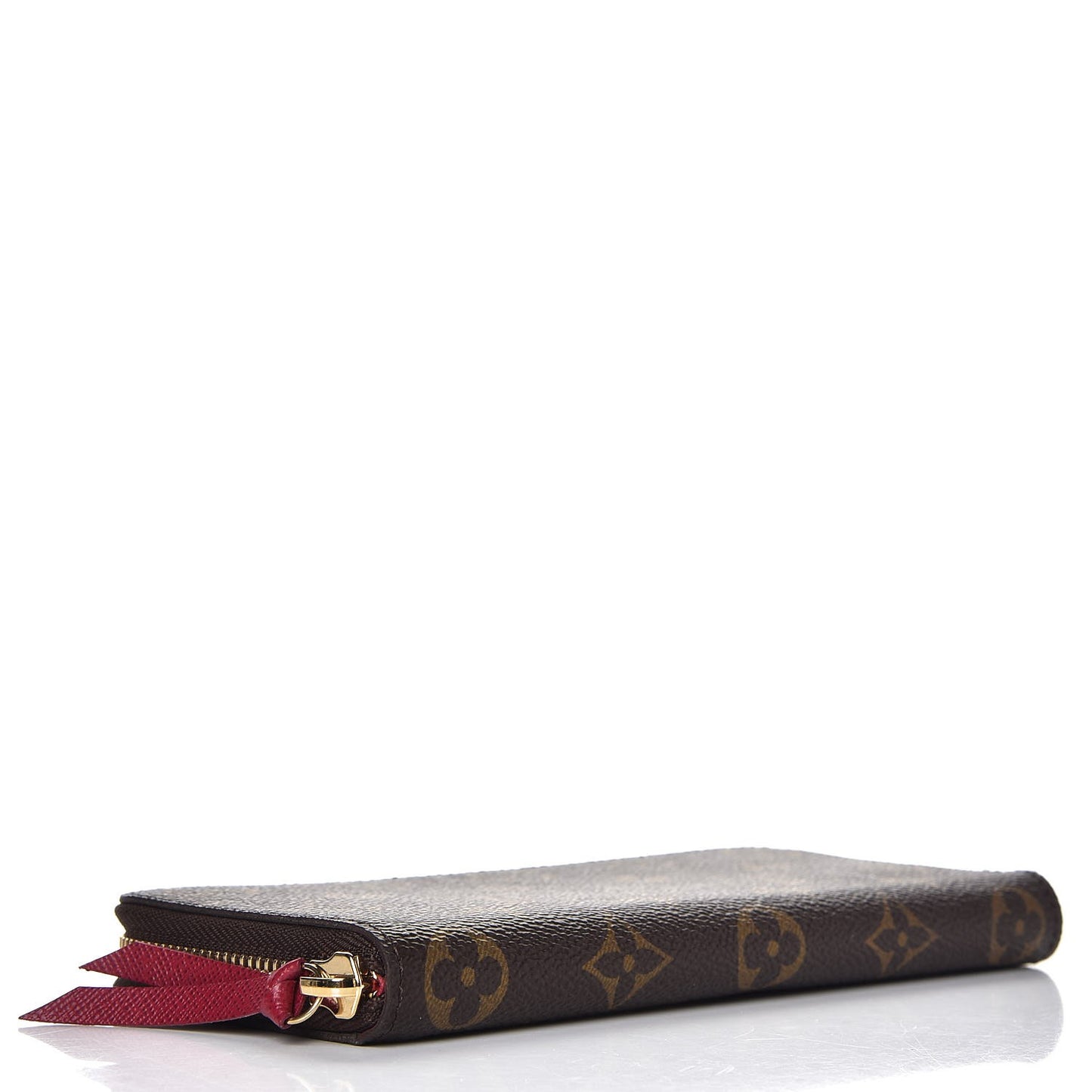 Monogram Clemence Wallet Fuchsia