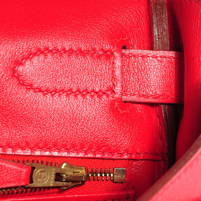 Hermes Gulliver Kelly Retourne 32 Rouge Vif 15 of 27