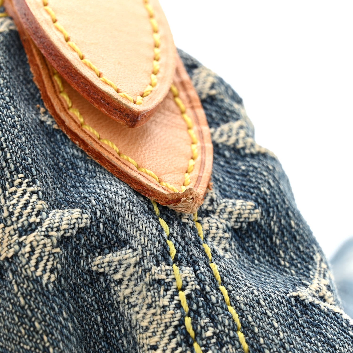 Louis Vuitton Denim Baggy GM Blue 11 of 17