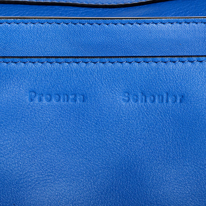 Proenza Schouler Leather Double Sided PS Courier Bag Blue Honey 6 of 8