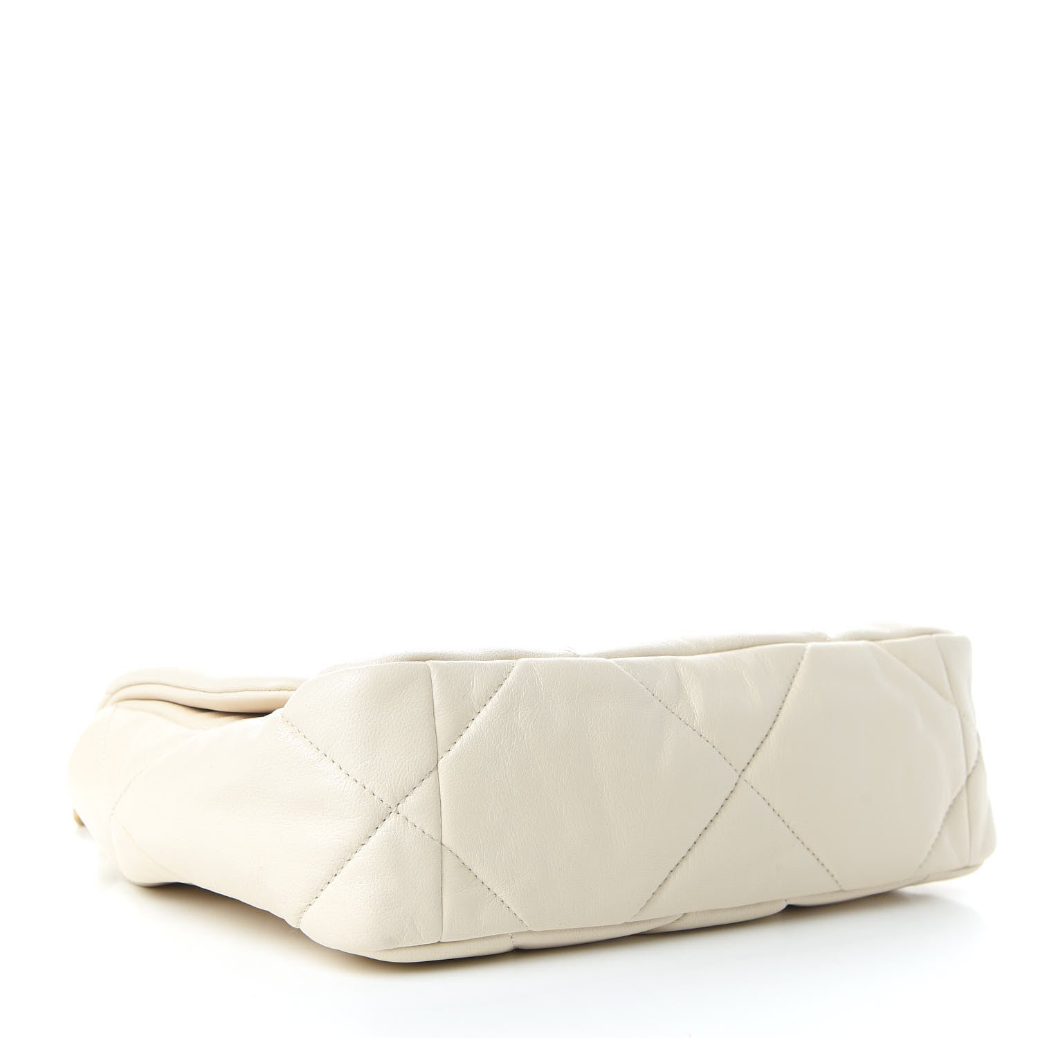 Chanel Lambskin Quilted Medium 19 Flap White 4 of 10