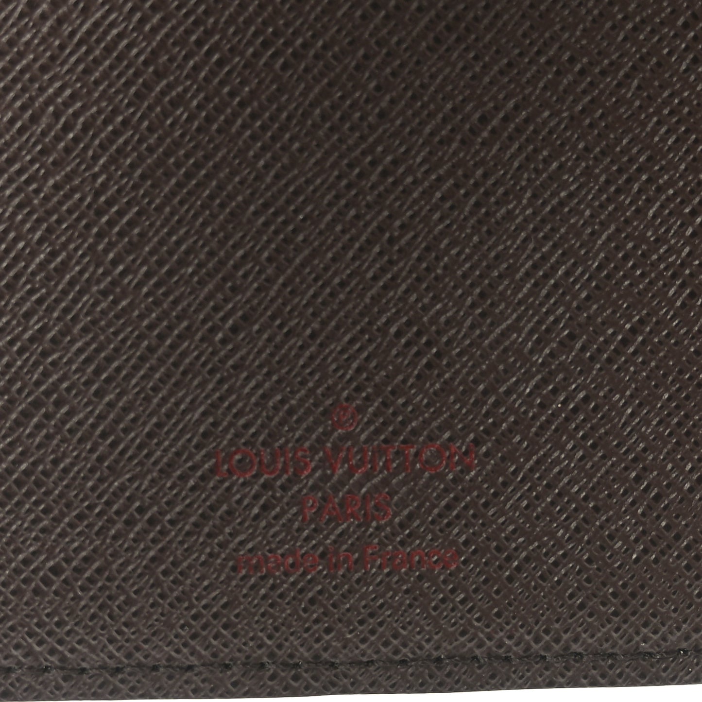 Damier Ebene Medium Ring Agenda Cover