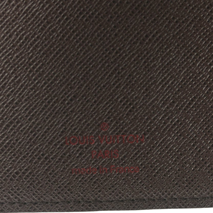 Louis Vuitton Damier Ebene Medium Ring Agenda Cover 6 of 6