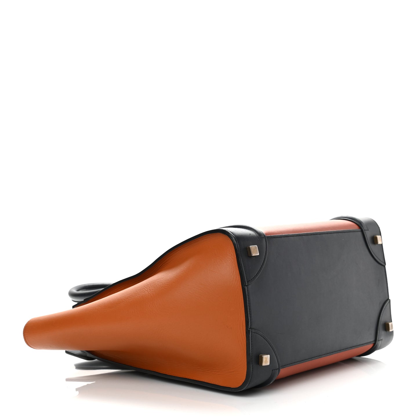 Smooth Calfskin Micro Tri-Color Luggage Brick