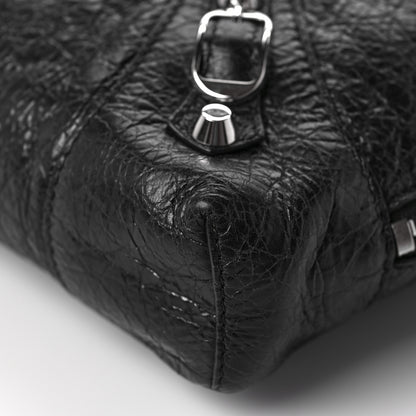 Balenciaga Agneau Classic SIlver Hardware XS Reporter Crossbody Black 12 of 12