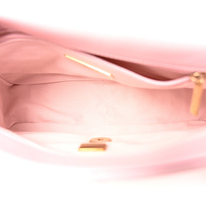 Chanel Lambskin Quilted Medium Chanel 19 Flap Light Pink 5 of 10