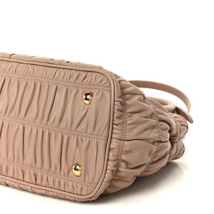 Prada Nappa Gaufre Small Tote Cipria 11 of 11