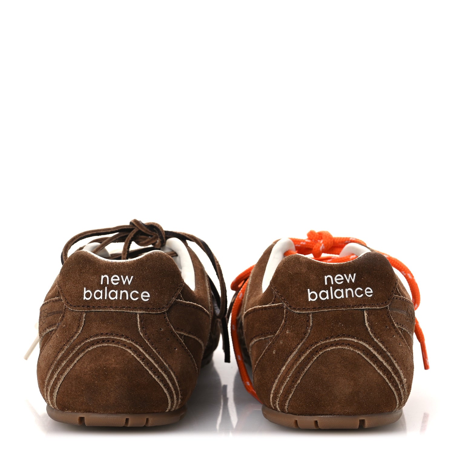Miu Miu X NEW BALANCE Suede 530 SL Sneakers 40.5 Cinnamon 6 of 10