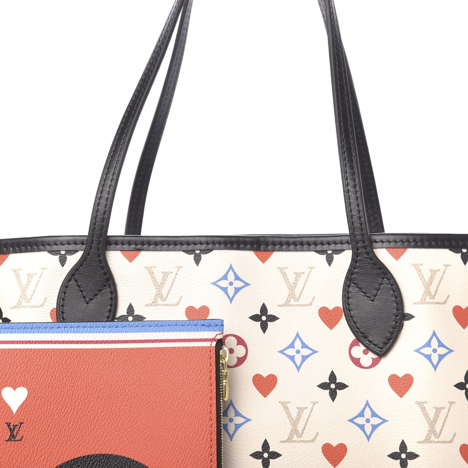 Louis Vuitton Game On Neverfull MM White 9 of 12