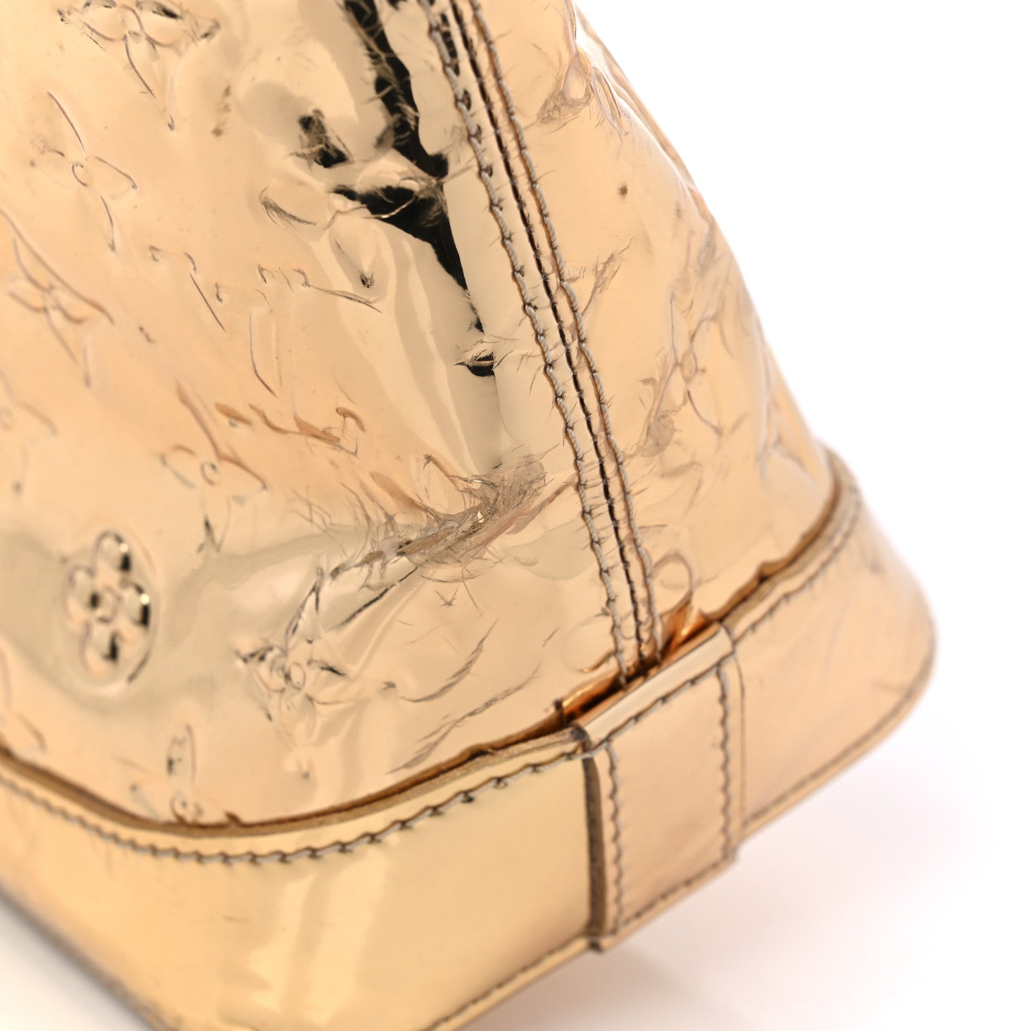 Louis Vuitton Monogram Miroir Lockit Gold 11 of 13