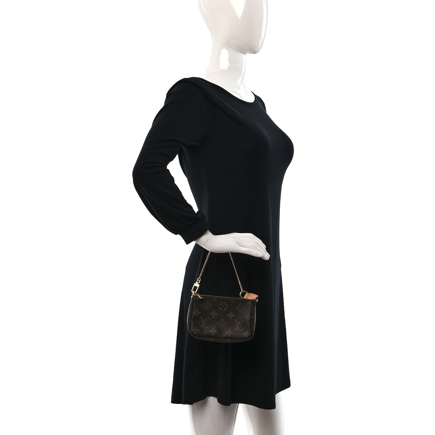 Louis Vuitton Monogram Mini Pochette Accessories 2 of 10