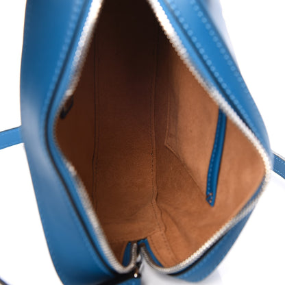 MCM Calfskin Repro Crossbody Bag Blue 5 of 16