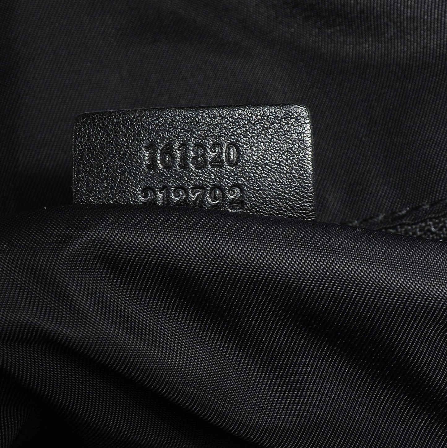 Guccissima Nylon Large Travel Tote Black