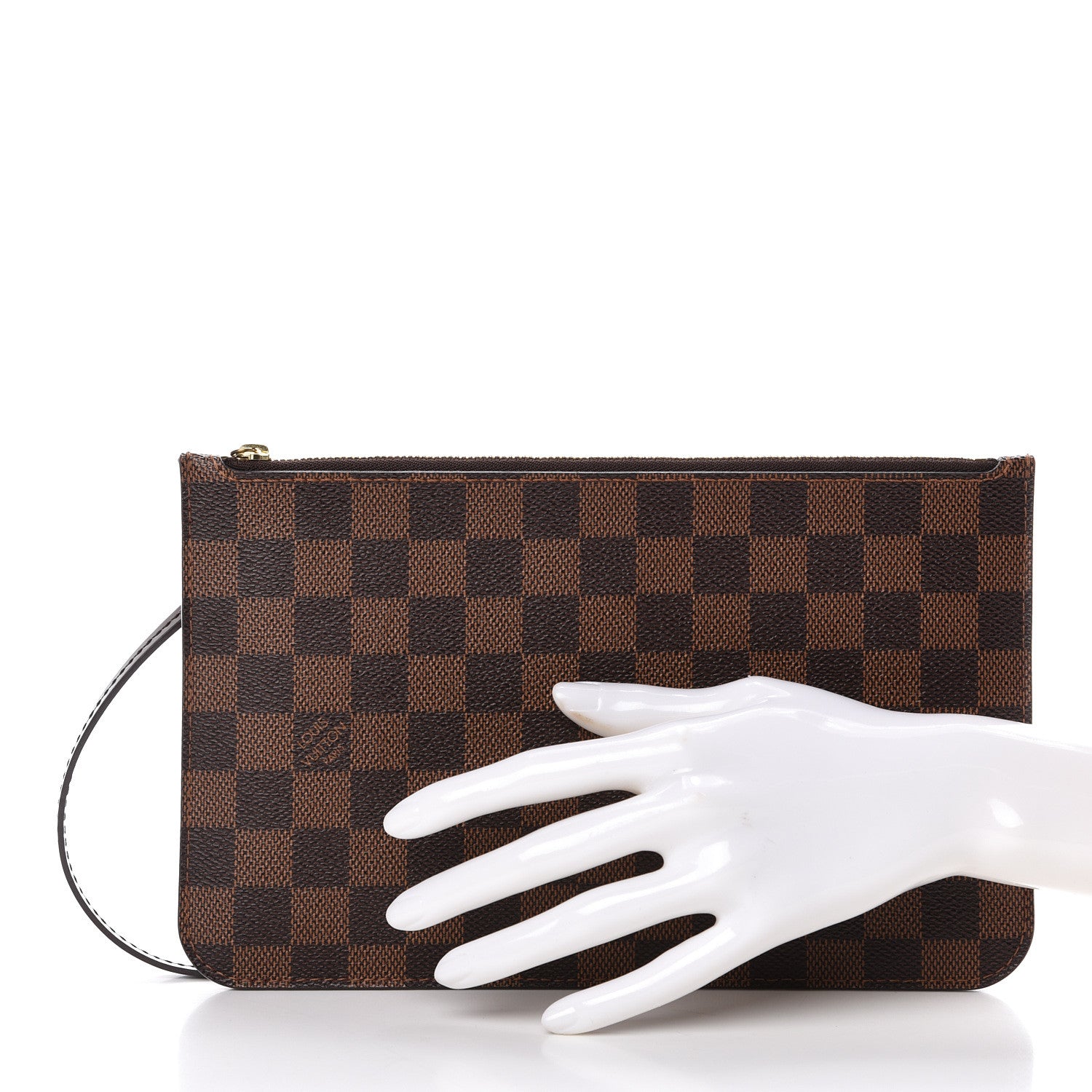 Louis Vuitton Damier Ebene Neverfull MM GM Pochette 2 of 7