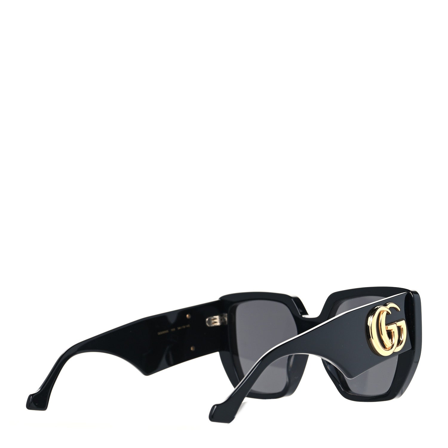 Gucci Acetate Square Frame Sunglasses GG0956S Black 4 of 8
