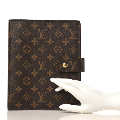Louis Vuitton Monogram Large Ring Agenda Cover 2 of 8