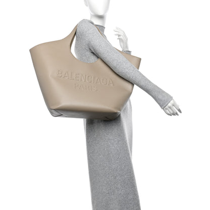 Balenciaga Smooth Calfskin Mary Kate Tote Taupe 2 of 13