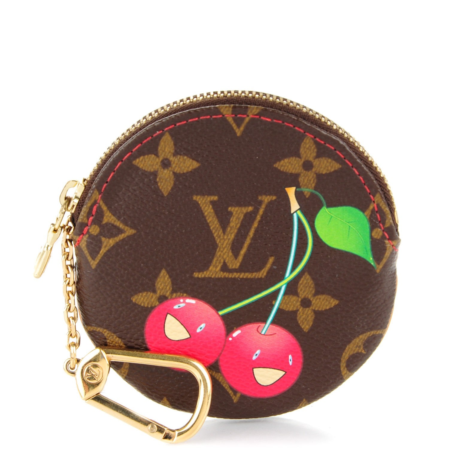 Louis Vuitton Monogram Cerises Round Coin Purse 1 of 7
