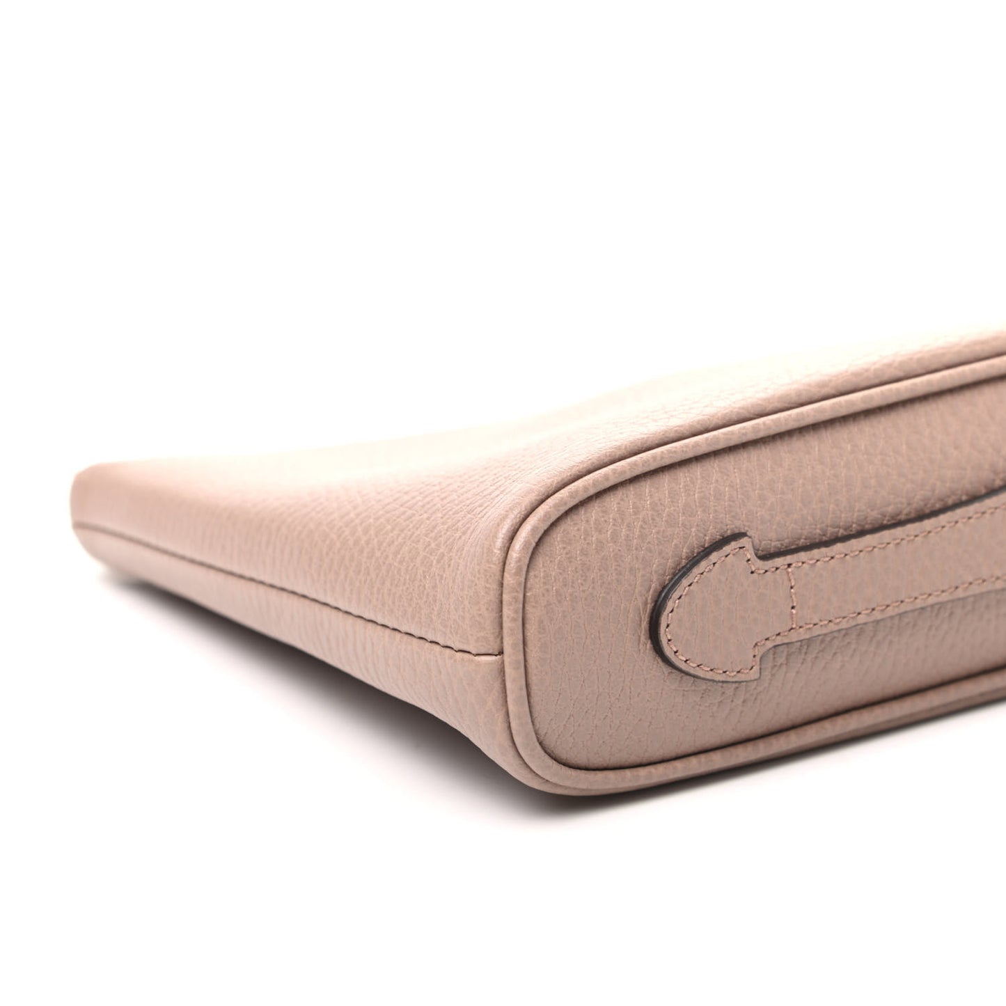 Calfskin GG Marmont Zip Pouch Porcelain Rose