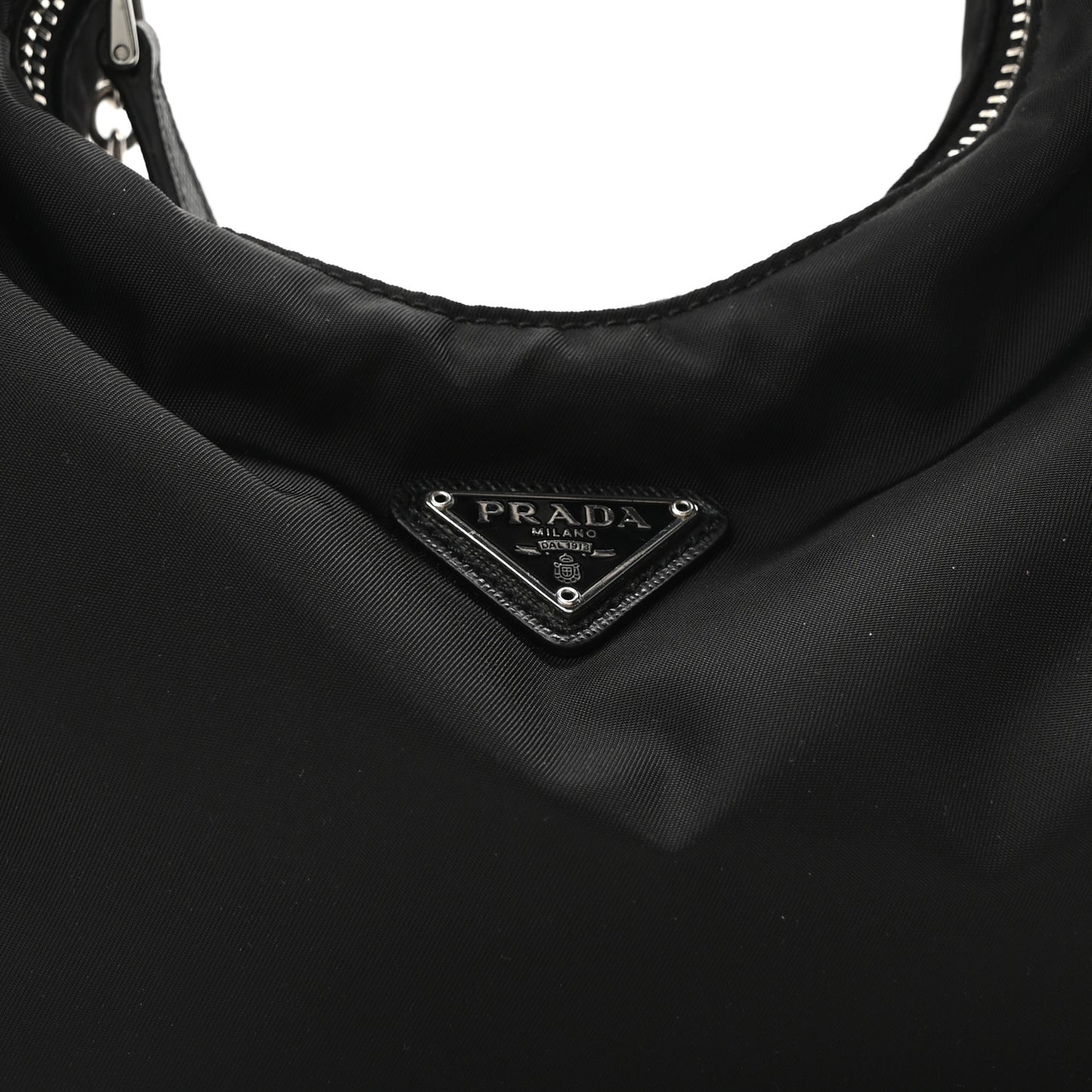 Tessuto Nylon Saffiano Re-Edition 2006 Shoulder Bag Black