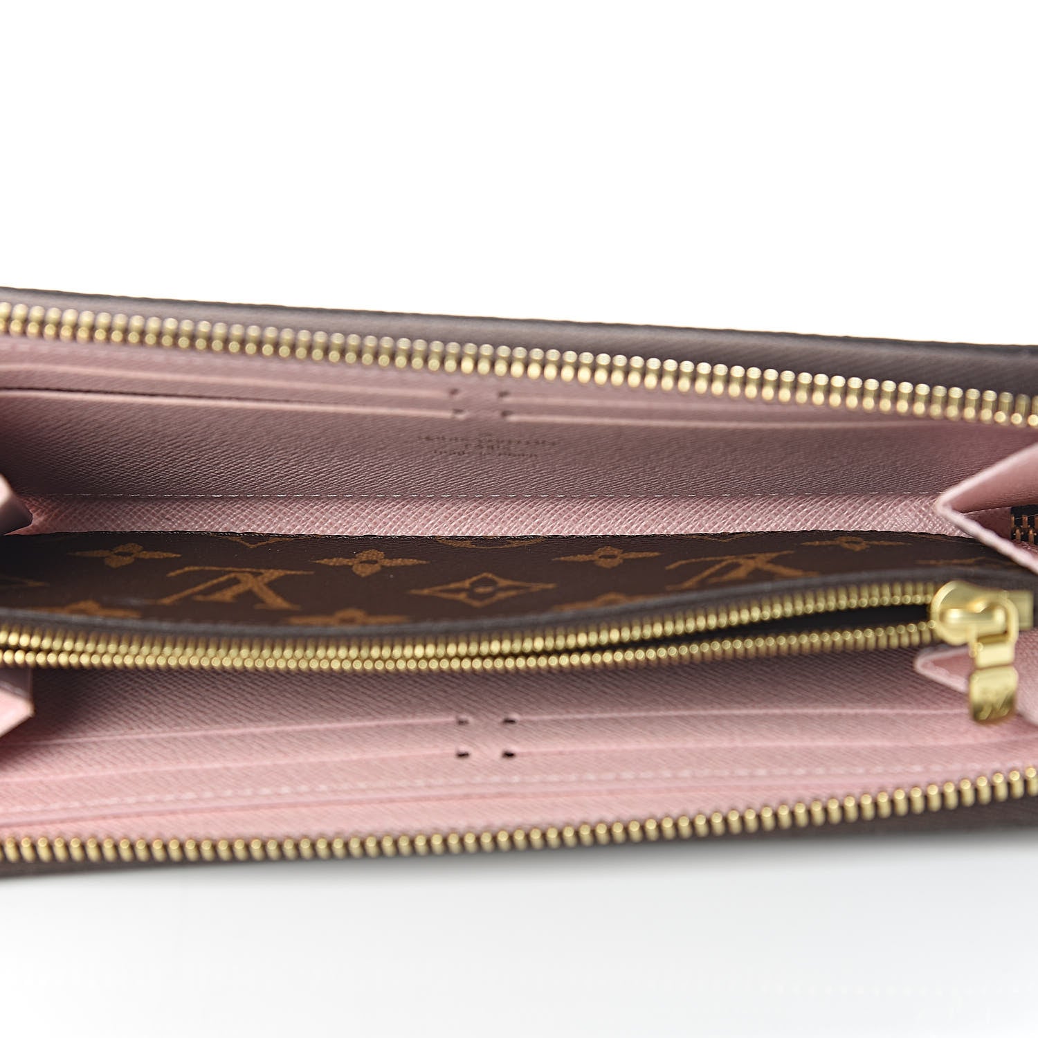 Louis Vuitton Monogram Clemence Wallet Rose Ballerine 6 of 7