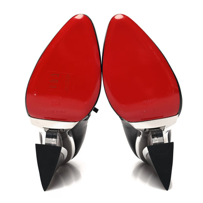 Christian Louboutin Calfskin Levitibootie 100 Booties 39.5 Black 5 of 7