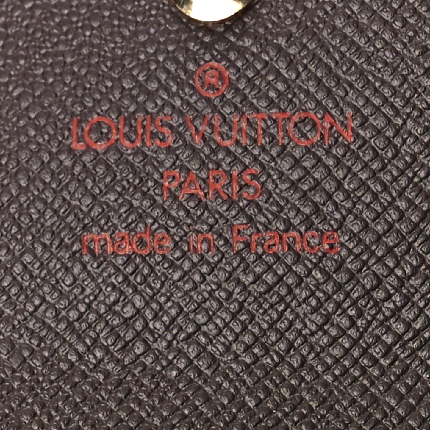 Damier Ebene Porte-Monnaie Plat Coin Purse