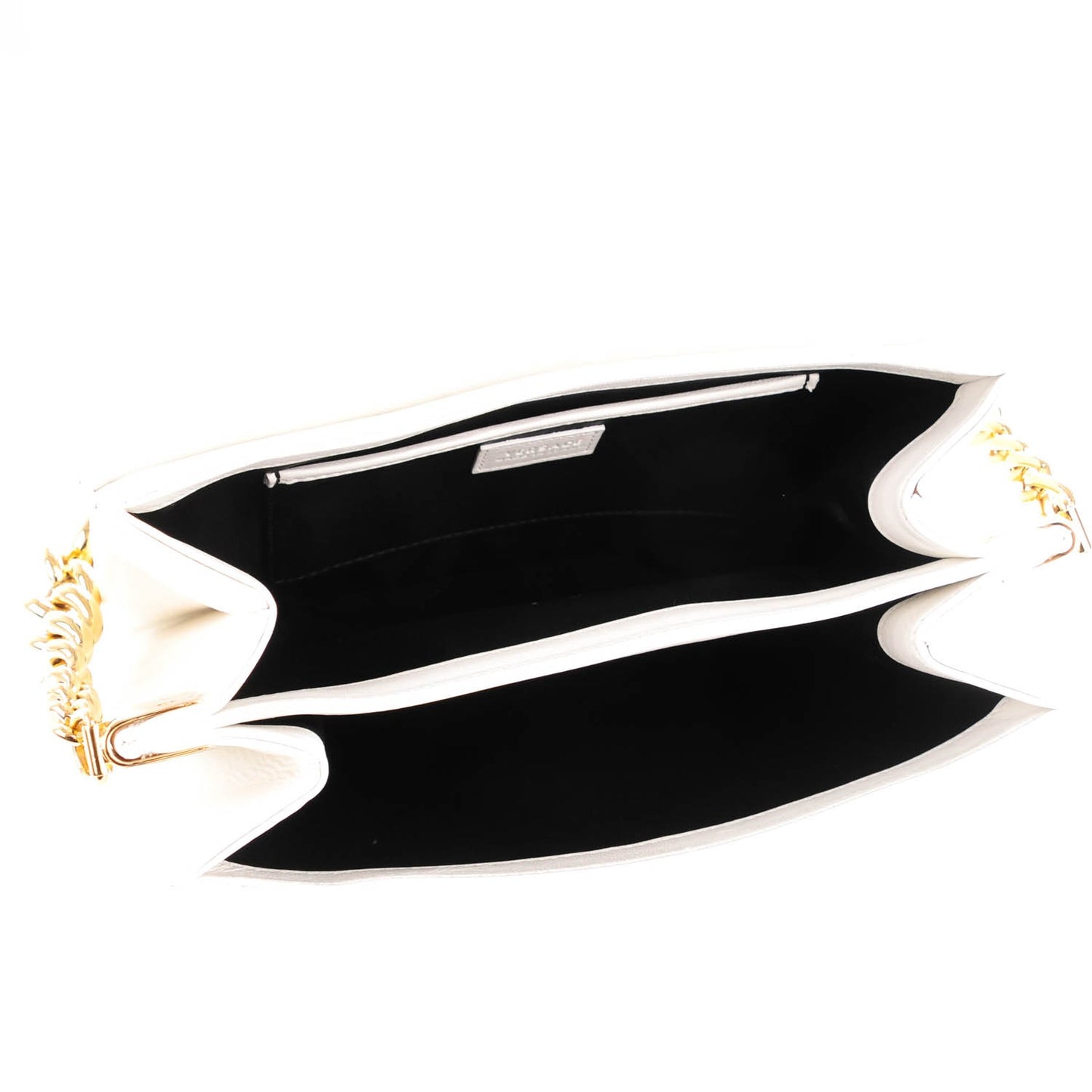 Nappa Palazzo Sultan Shoulder Bag White