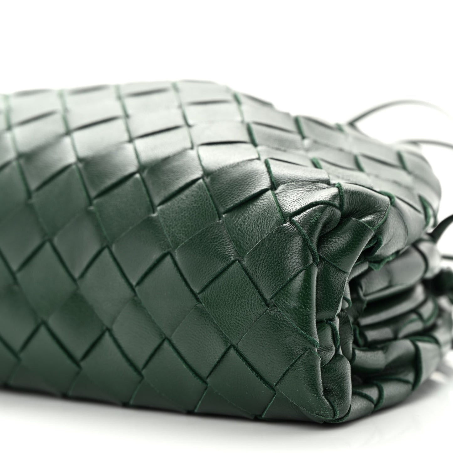 Nappa Intrecciato The Mini Pouch Raintree