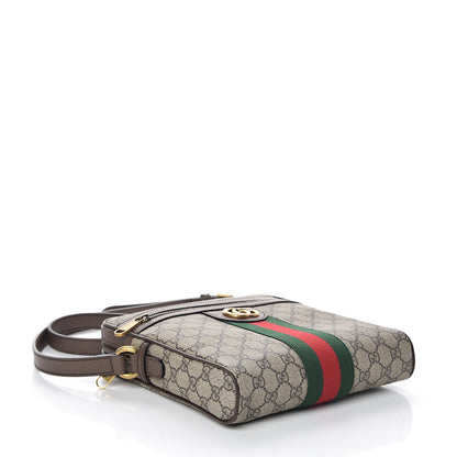 Gucci GG Supreme Monogram Web Small Ophidia Messenger Bag Brown 3 of 8