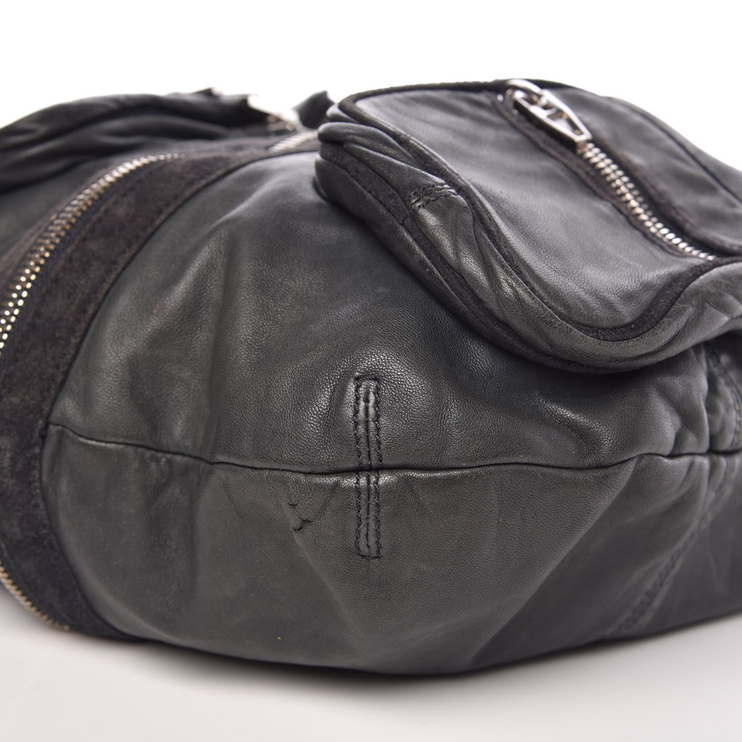 Alexander Wang Lambskin Donna Hobo Grey 8 of 11