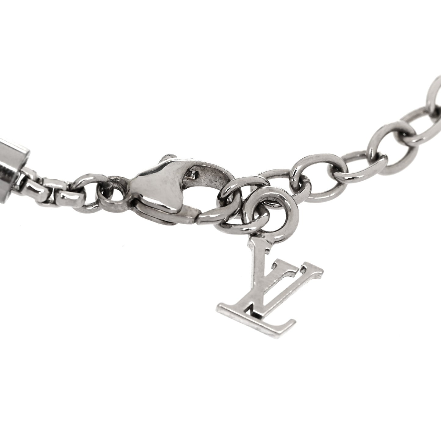 Metal Resin LV Sunrise Bead Bracelet Multicolor
