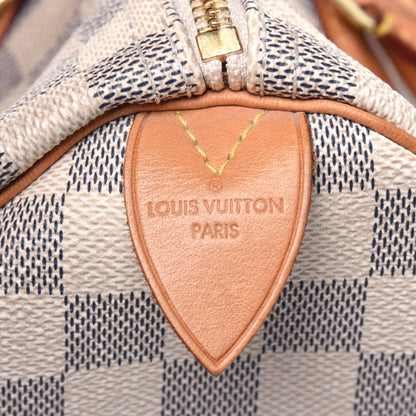 Louis Vuitton Damier Azur Speedy 30 6 of 21