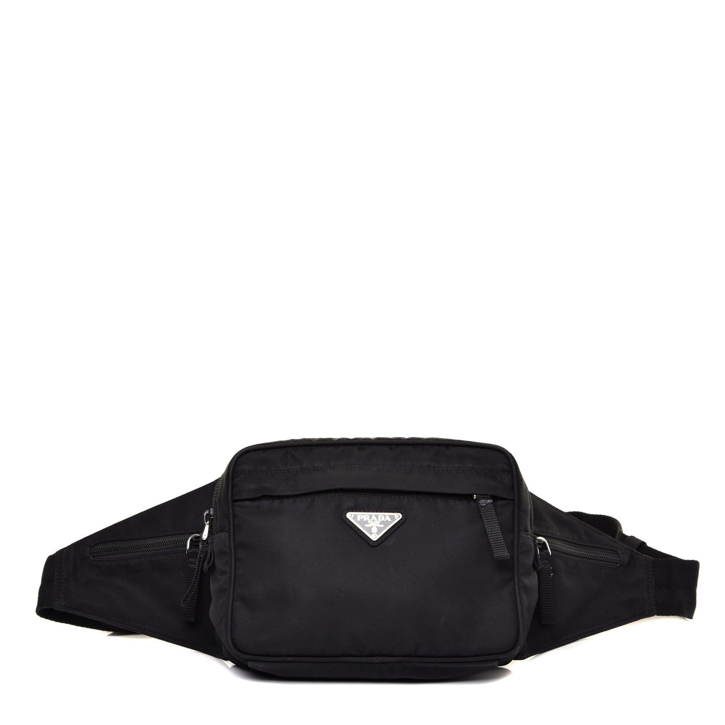 Tessuto Nylon Saffiano Belt Bag Nero Black