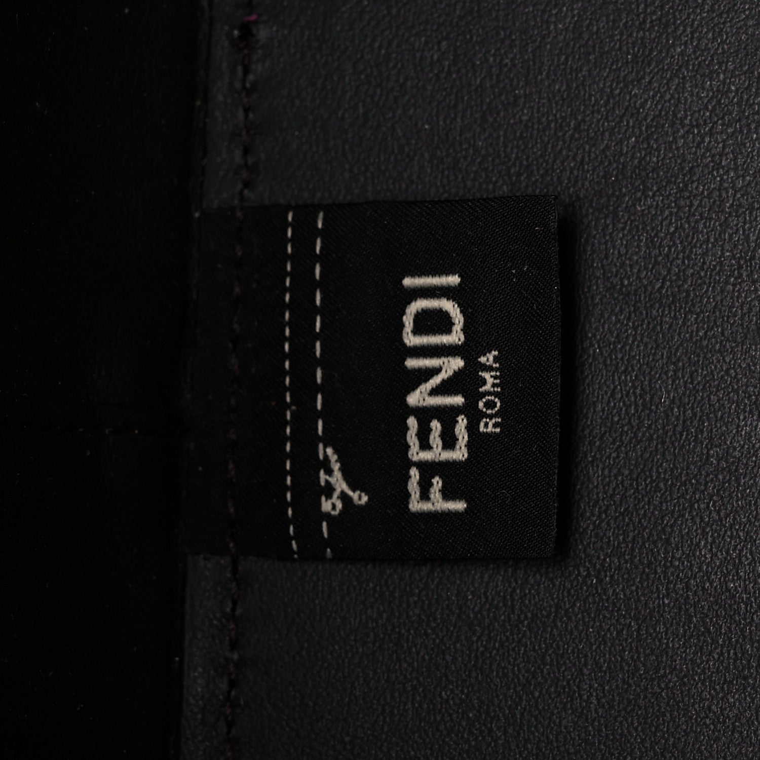Fendi Mesh Vitello Grace F is Fendi FF 1974 Grande Mon Tresor Bucket Bag Marrone Black Ebano 6 of 15
