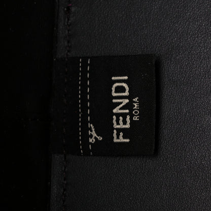Fendi Mesh Vitello Grace F is Fendi FF 1974 Grande Mon Tresor Bucket Bag Marrone Black Ebano 6 of 15