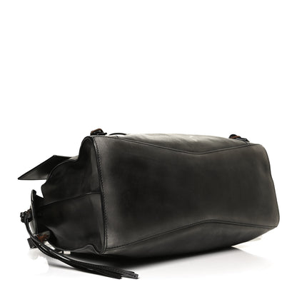 Balenciaga Used Calfskin Rust Hardware Neo Classic City Black 3 of 14