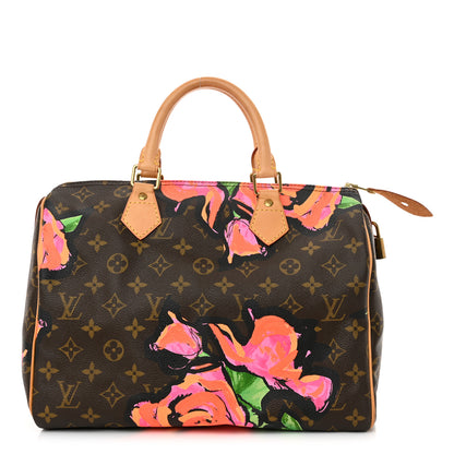 Louis Vuitton Monogram Roses Speedy 30 1 of 12