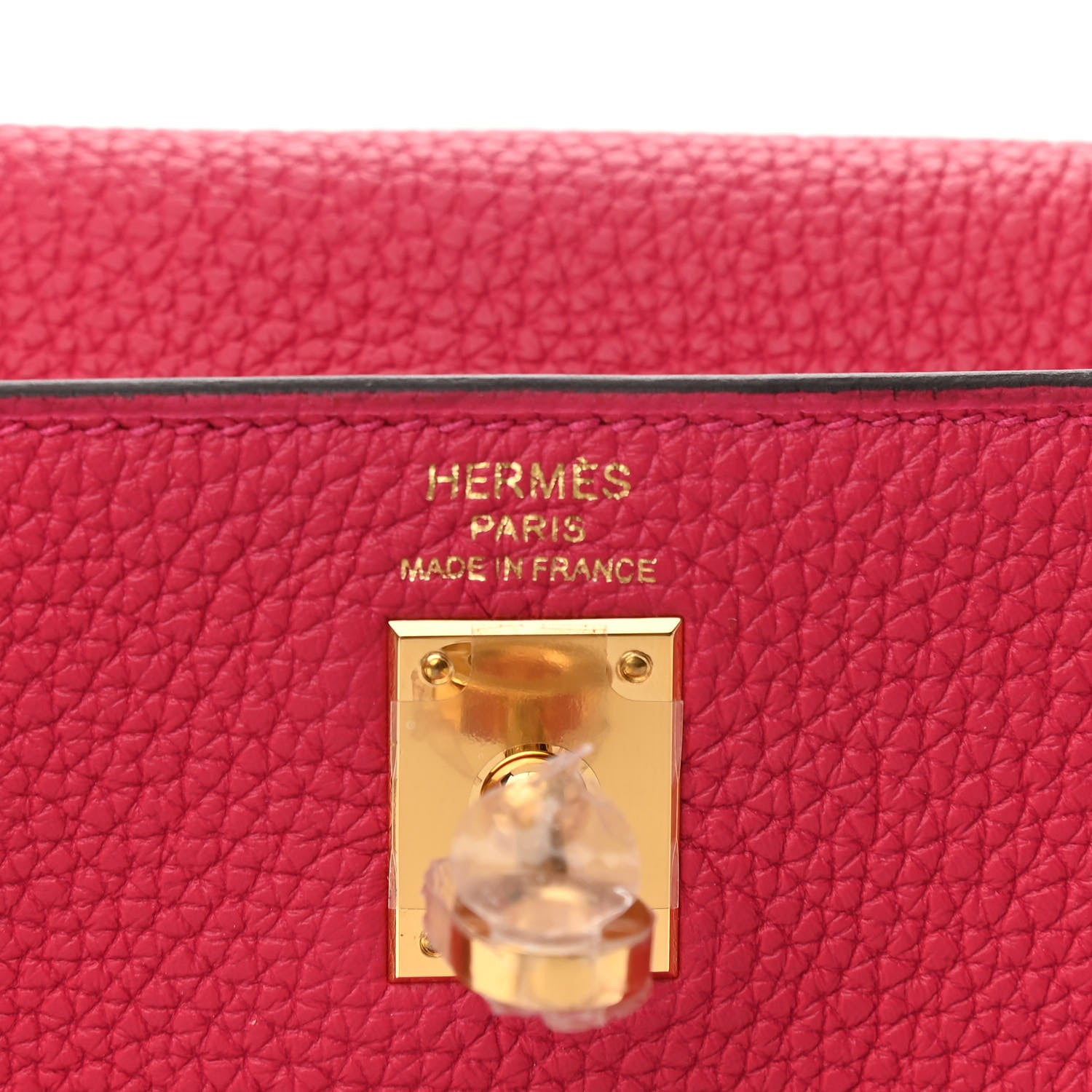 Hermes Togo Kelly Retourne 25 Framboise 6 of 11