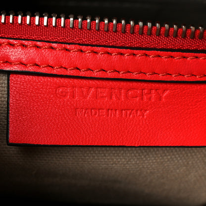 Givenchy Calfskin Crocodile Embossed Mini Antigona Red 6 of 10